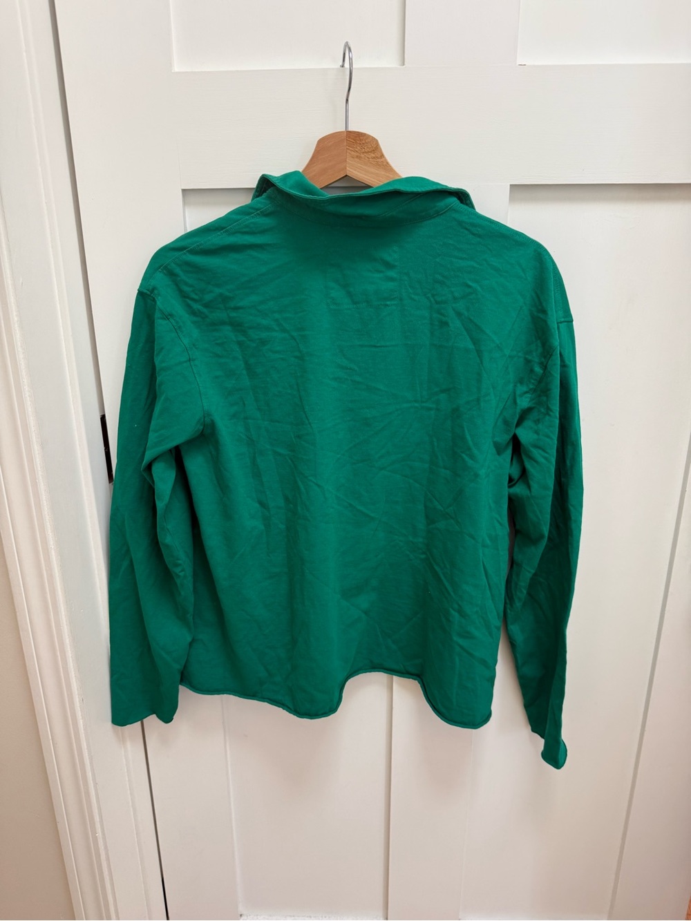 Frank & Eileen NWOT Jersey Patrick popover henley green - med - Picture 4 of 8